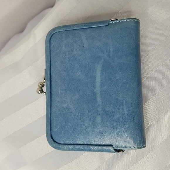 EL POTRO CARD CASE / COIN WALLET IN BLUE - Picture 2 of 8